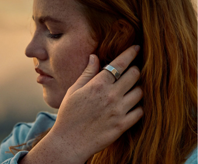 Розумне кільце Oura Ring 3 Heritage Silver